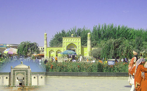 photo of Kashgar Private One Day Tour of ID Kah Mosque and Xiangfei Tomb