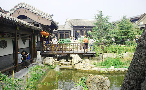 photo of Tianjin One Day Private Tour to Ancient Culture Street Thean Hou Temple Jingyuan Garden and Shi Family Grand Courtyard