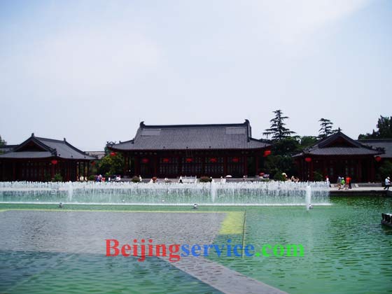 Xian hot-spring theme tour restaurant