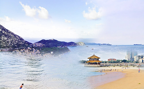 photo of Qingdao Private One Day Trip of Mt.Laoshan Zhanqiao Pier and No.1 Bathing Beach